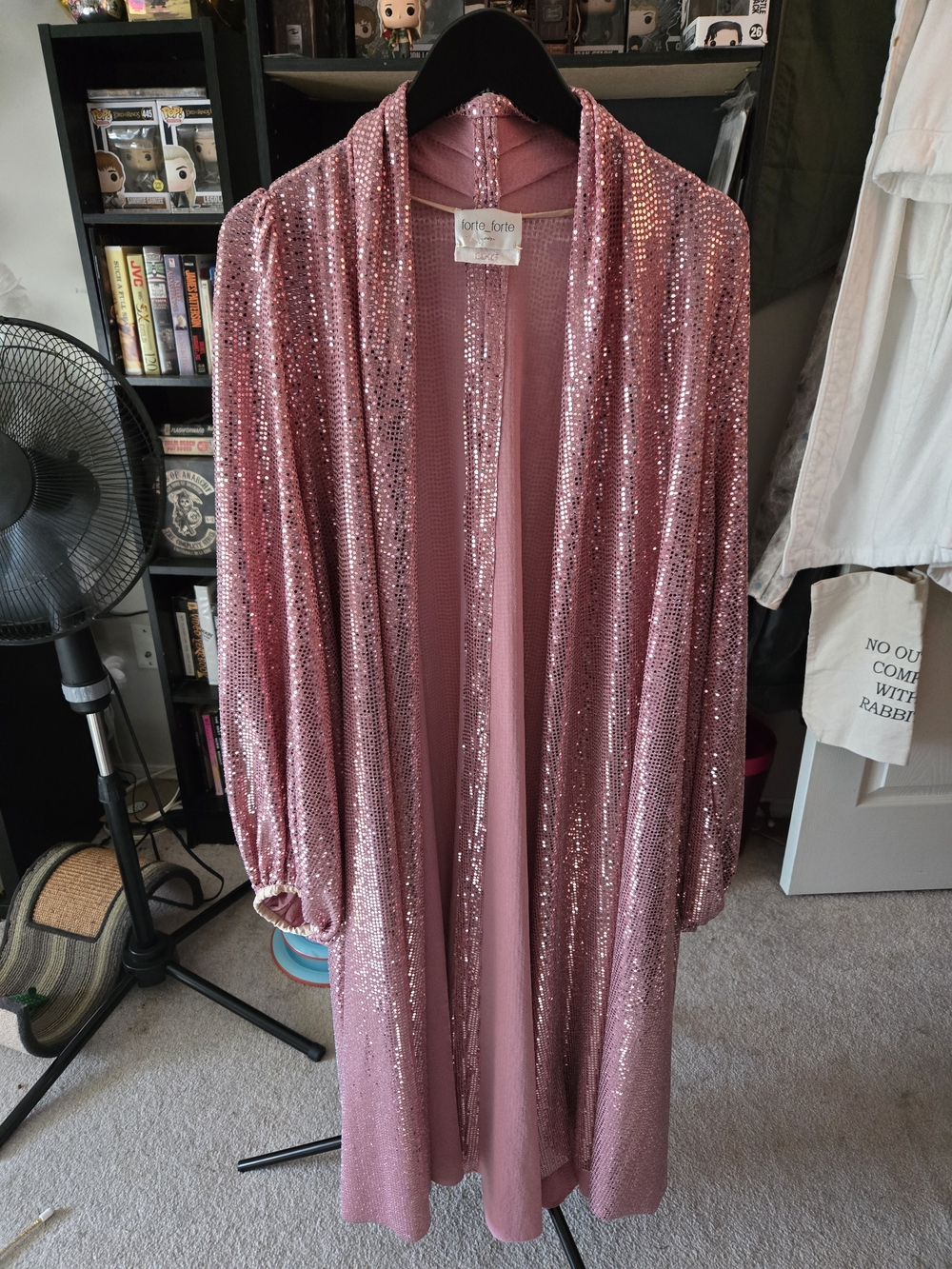 Forte Forte Pink Sequin Duster